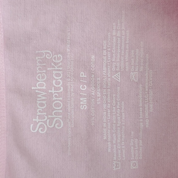 Strawberry Shortcake Crop Top - Picture 5 of 5